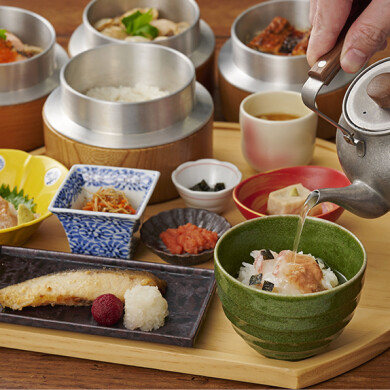 銀しゃりとだし茶漬け 釜のうさぎ