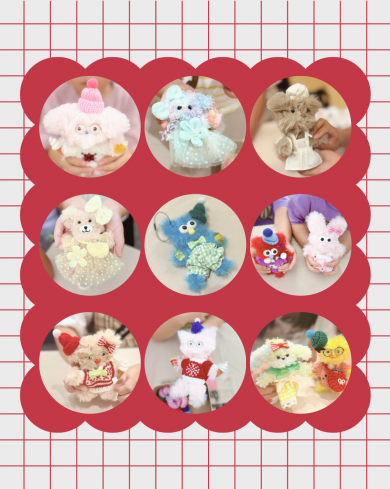 ねじって作る、世界にひとつだけのふわもこドールを作ろう♪