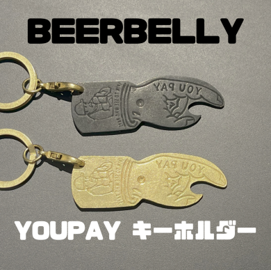 【BEERBELLY】YOUPAY  KEY HOLDER 