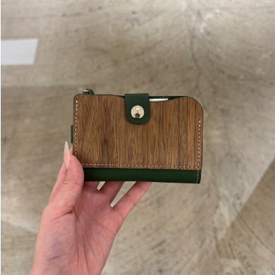 【ヴァーコ 】 リアル ウッド キーカードコインケース
